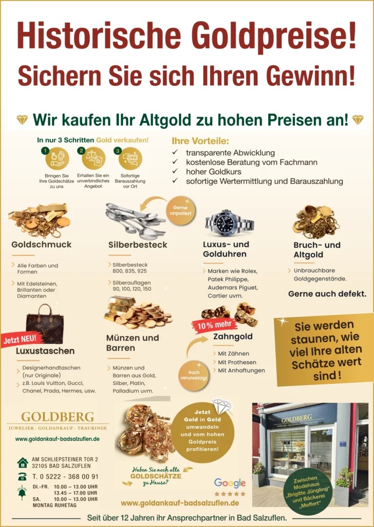Goldankauf Bad Salzuflen